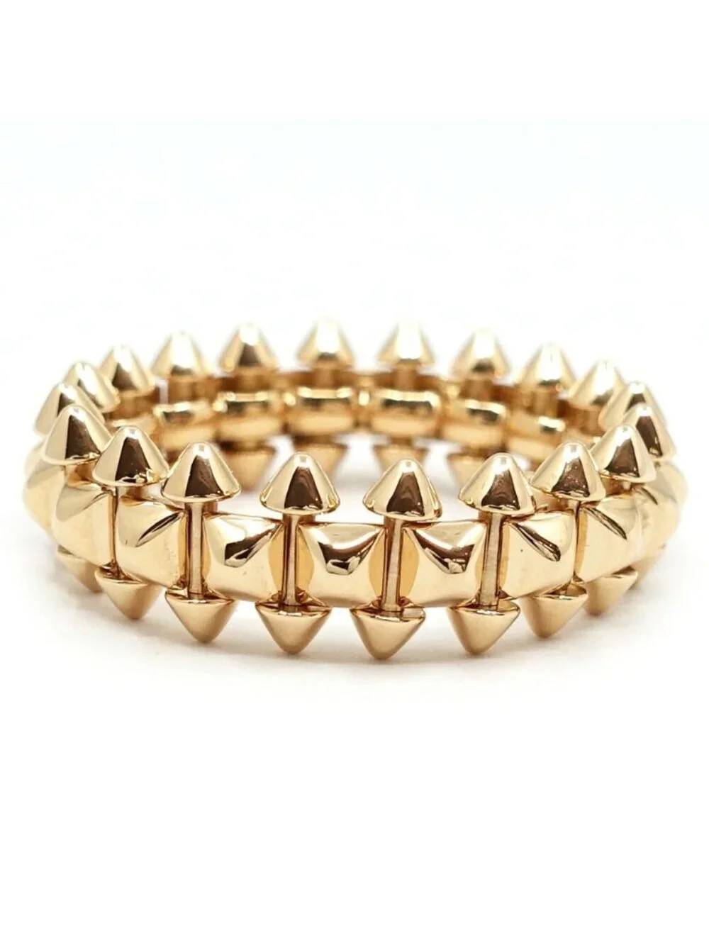 Cartier 18K Pink Gold Crush de Cartier Ring MM